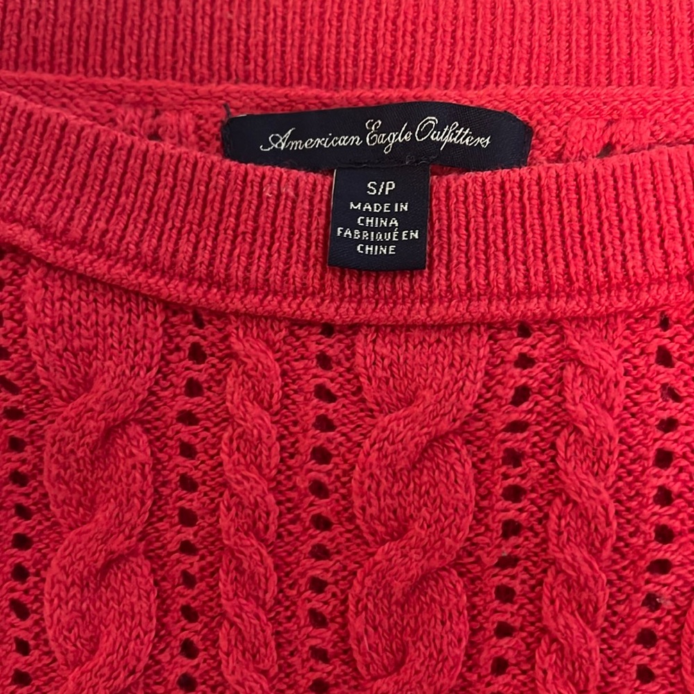 Pink American Eagle sweater